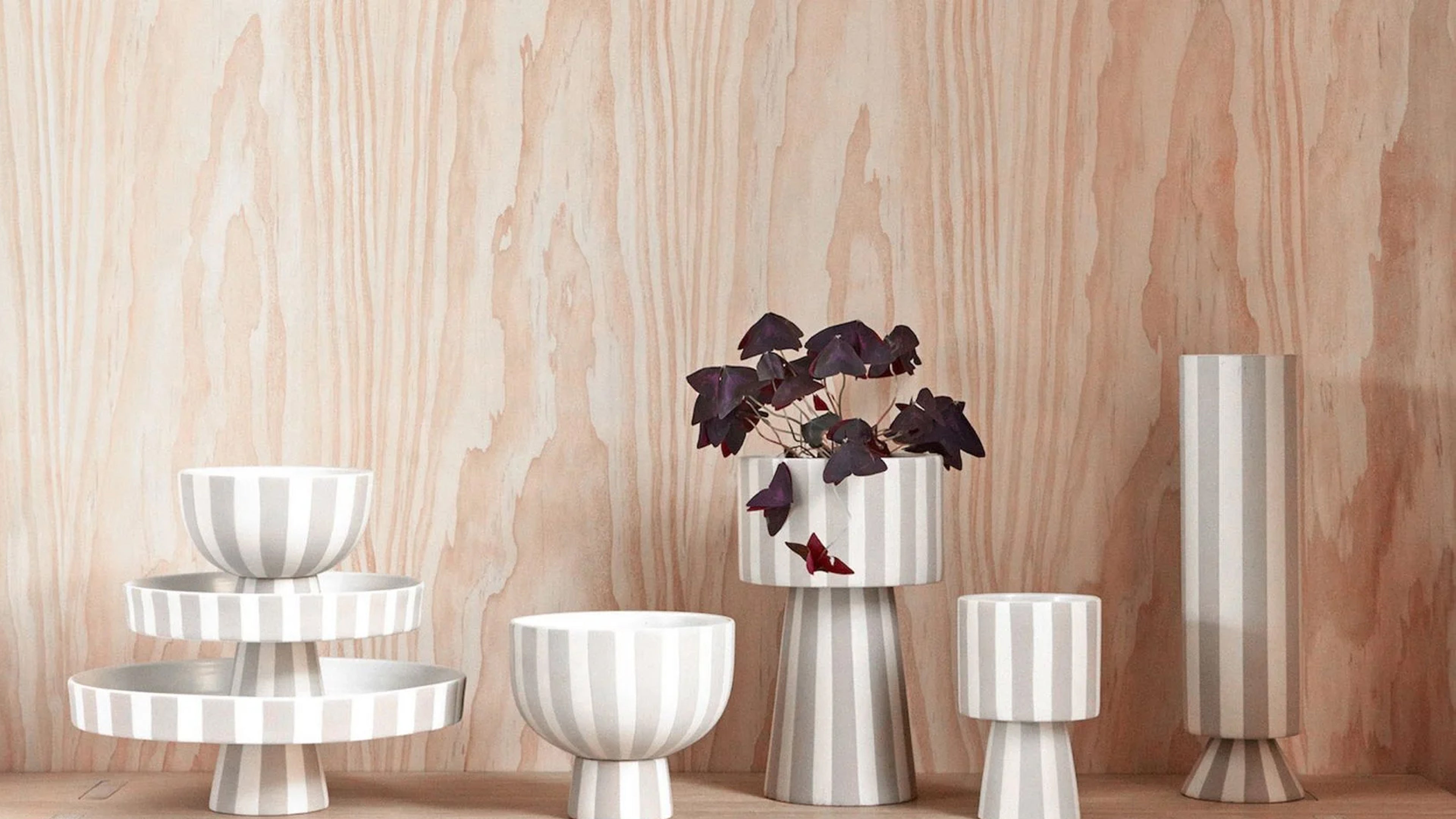 Why Striped Ceramics Are a Home Decor Staple Right Now