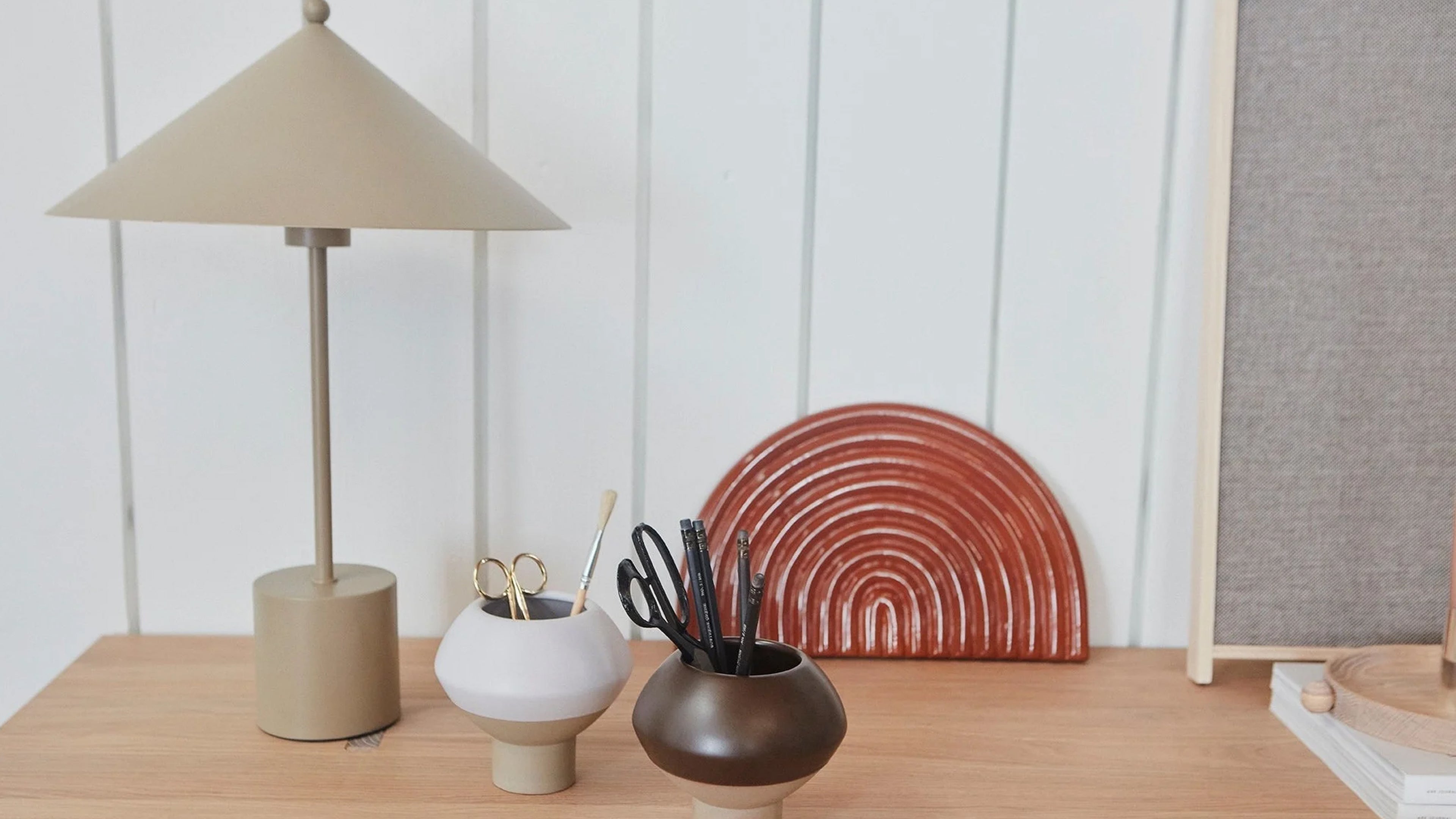 How to Style a Productive and Calm Desk Setup