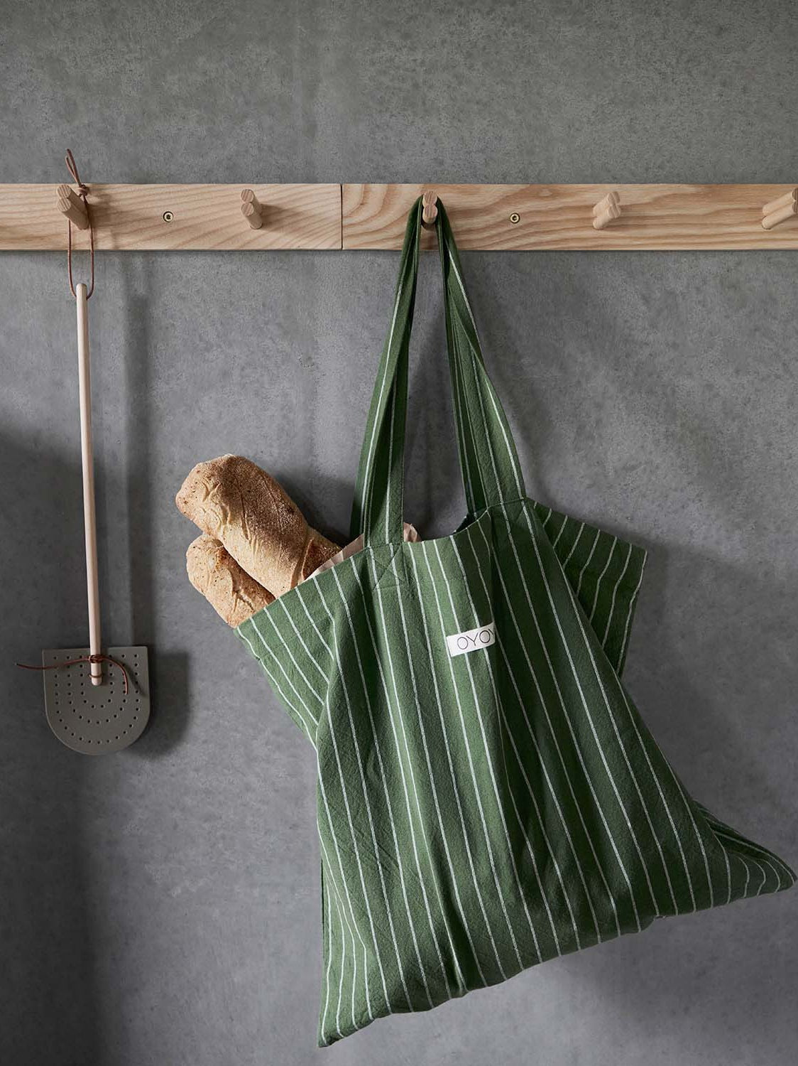 Pinstripe Everyday Tote 3
