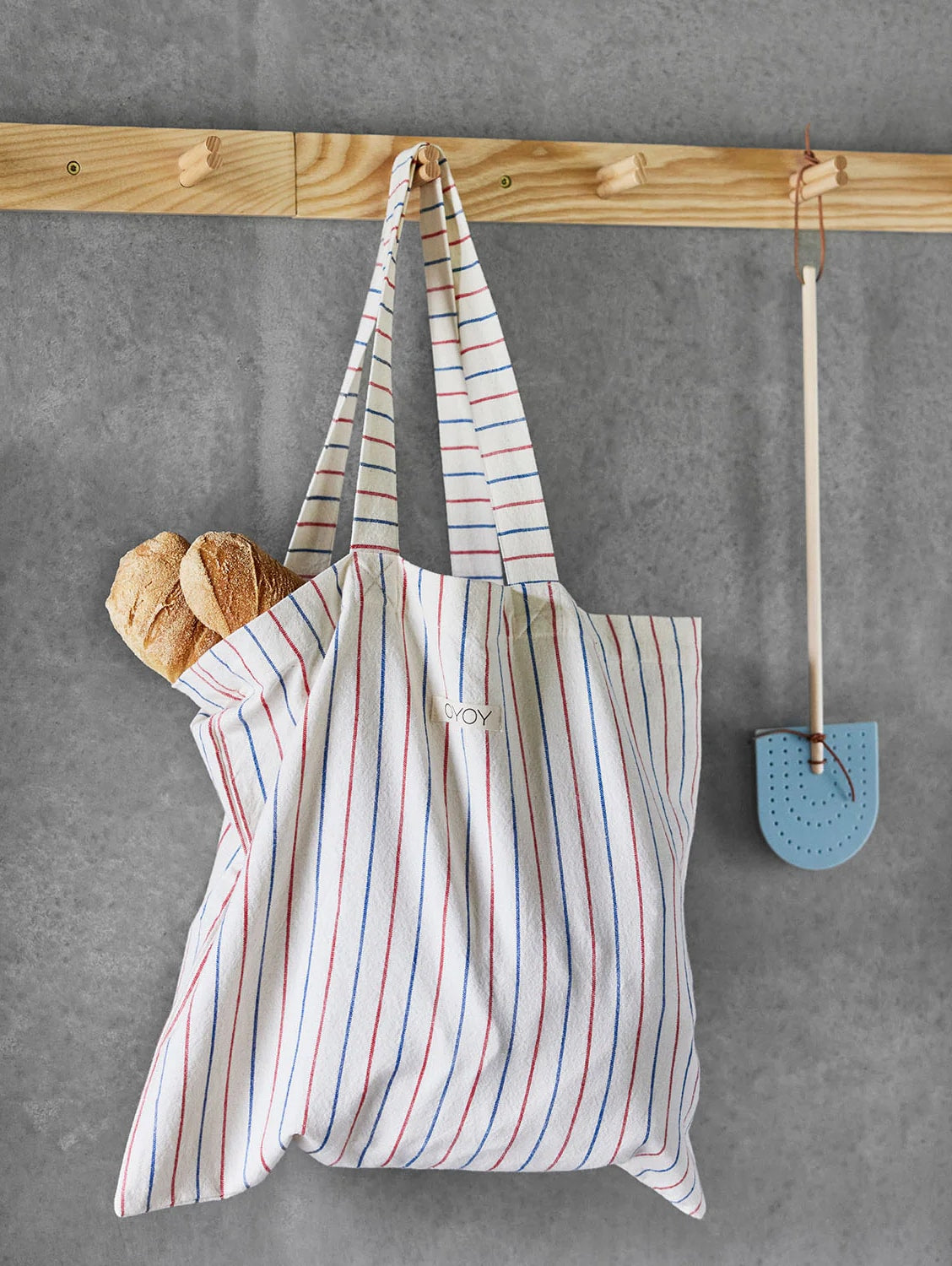 Pinstripe Everyday Tote 4