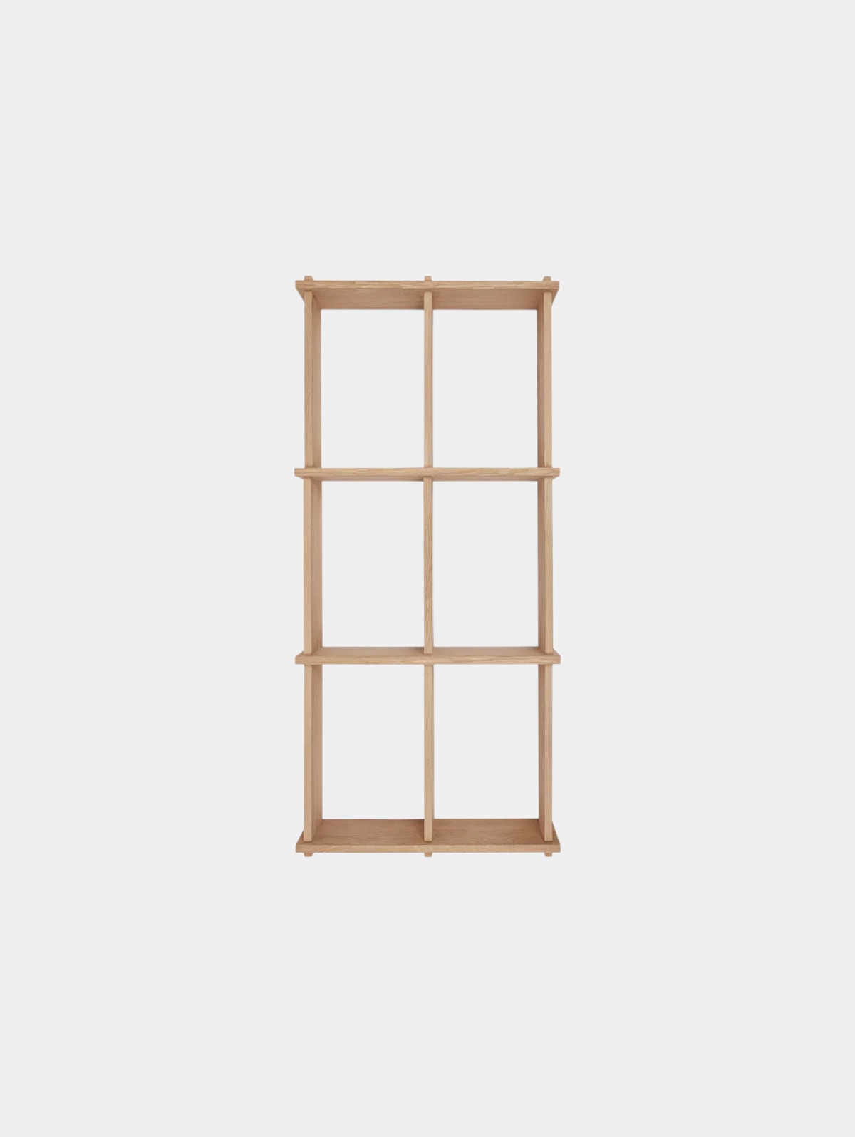 Grid Wall Shelf - 6 Compartments