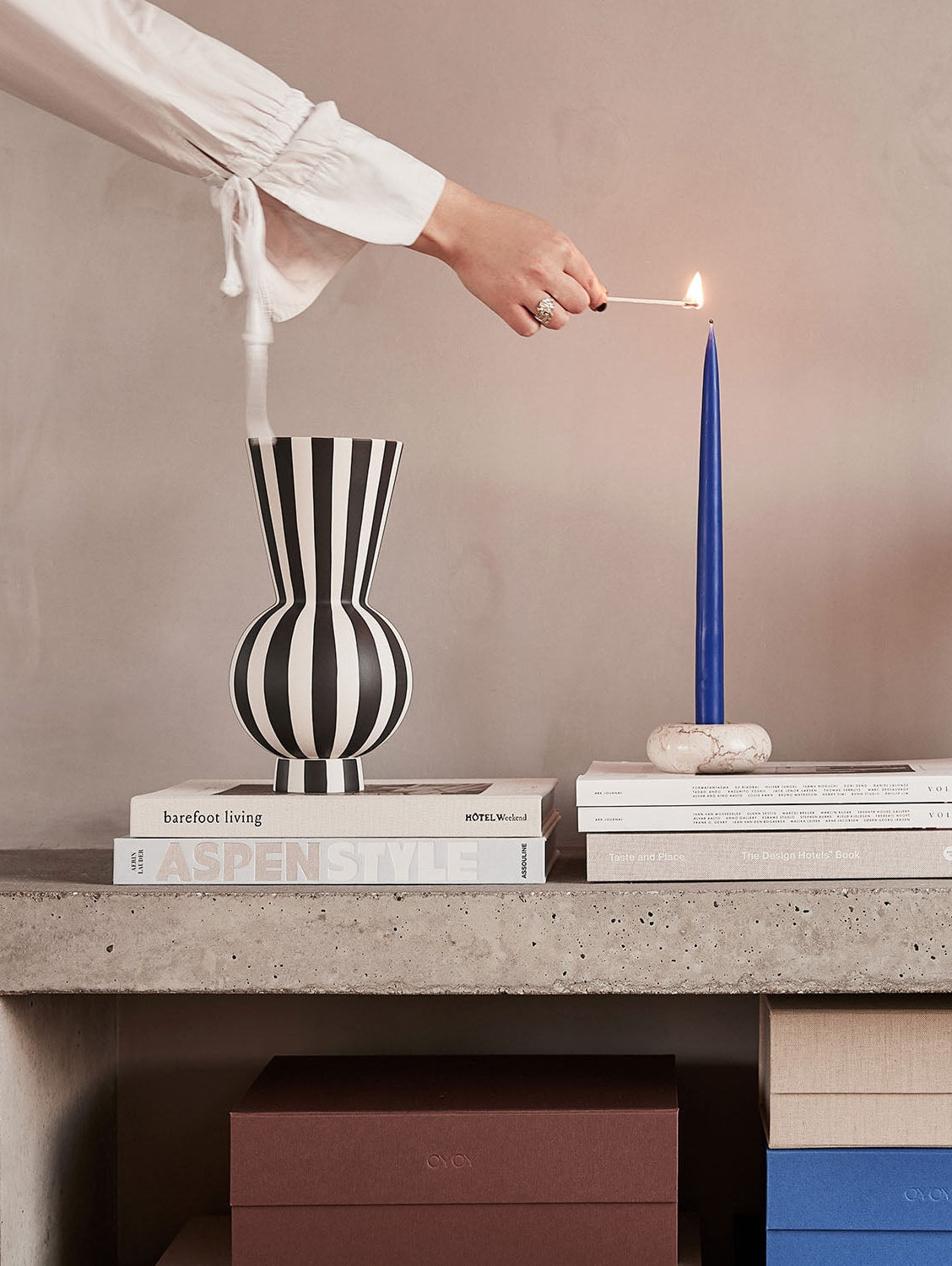 Stripe Balloon Vase 5