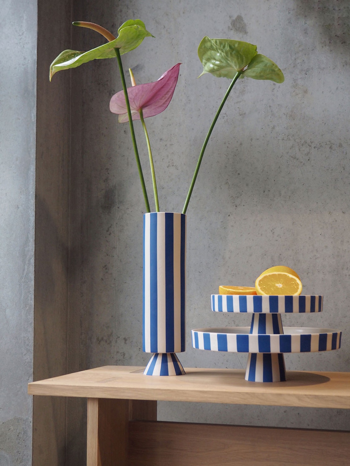 Tall Stripe Vase 5