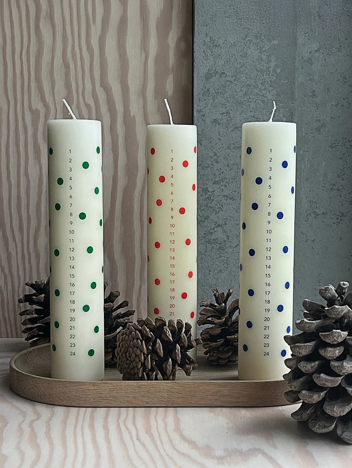 Countdown Pillar Candle 4