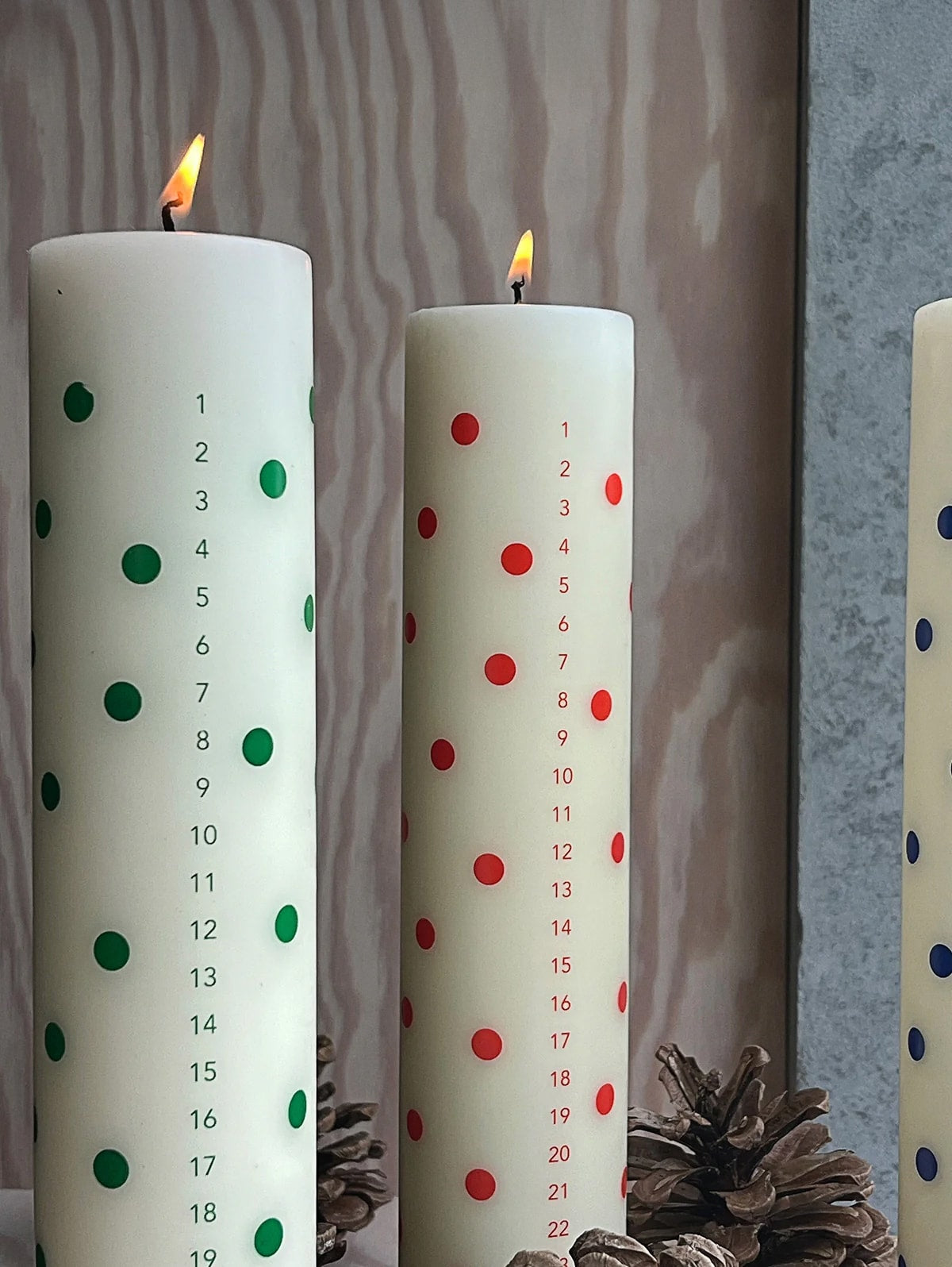 Countdown Pillar Candle 5