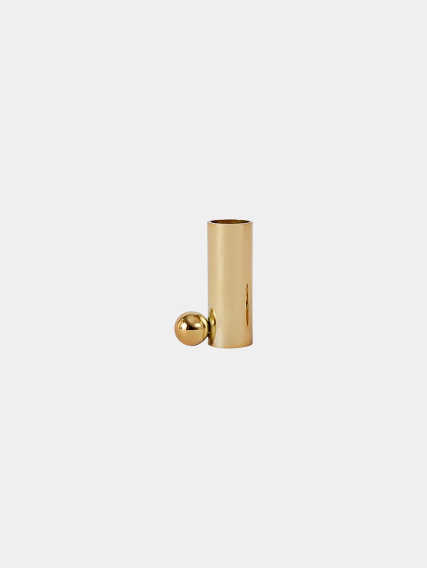 Cylinder and Sphere Candleholder