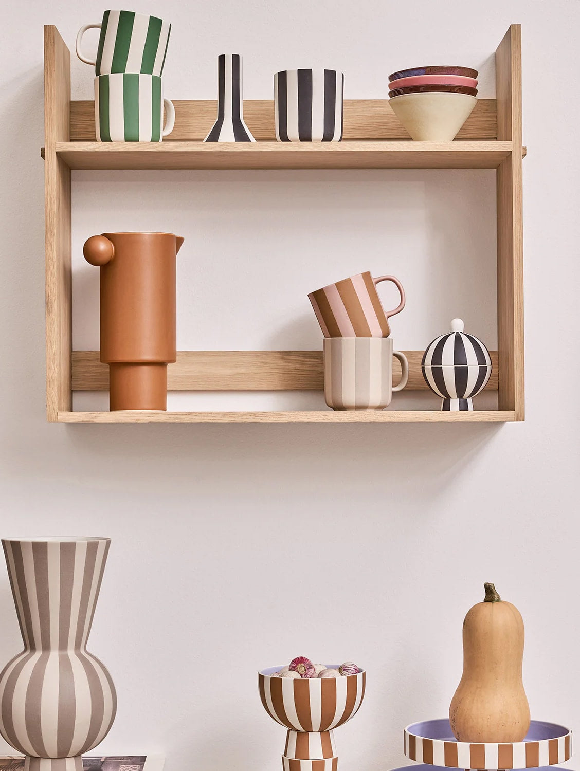 Tall Stripe Vase 5