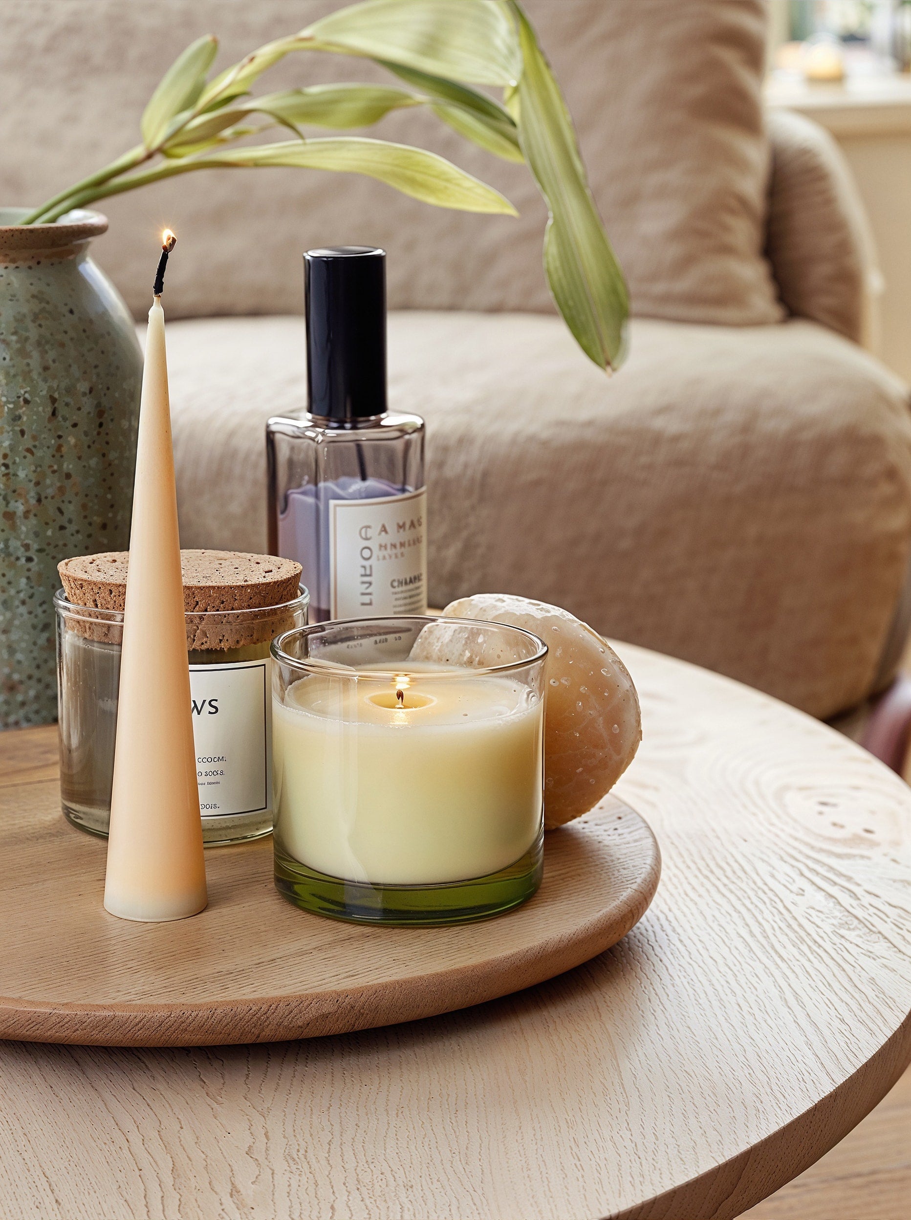 Vivid Taper Candle Pair