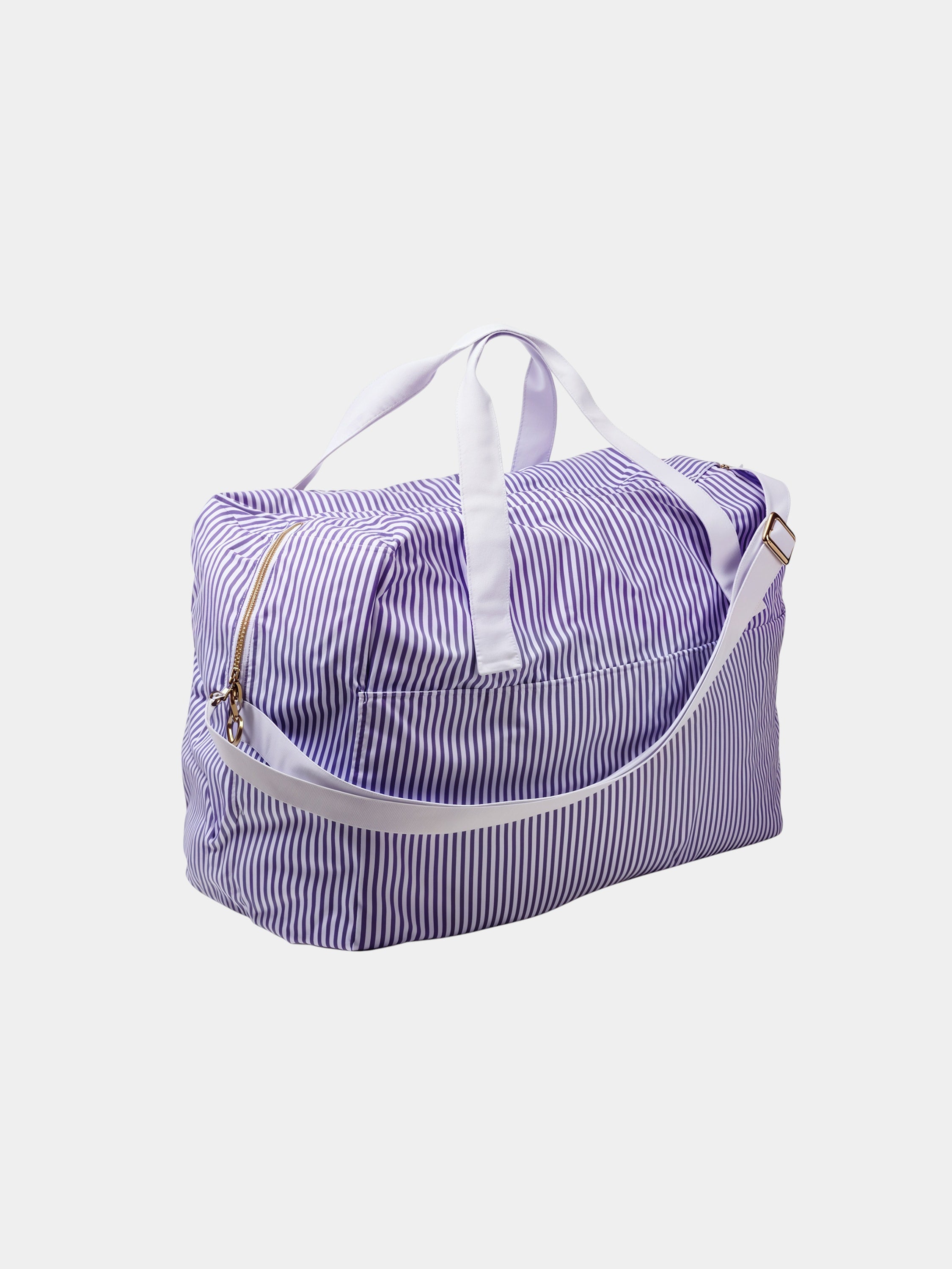 Striped Travel Duffel 3
