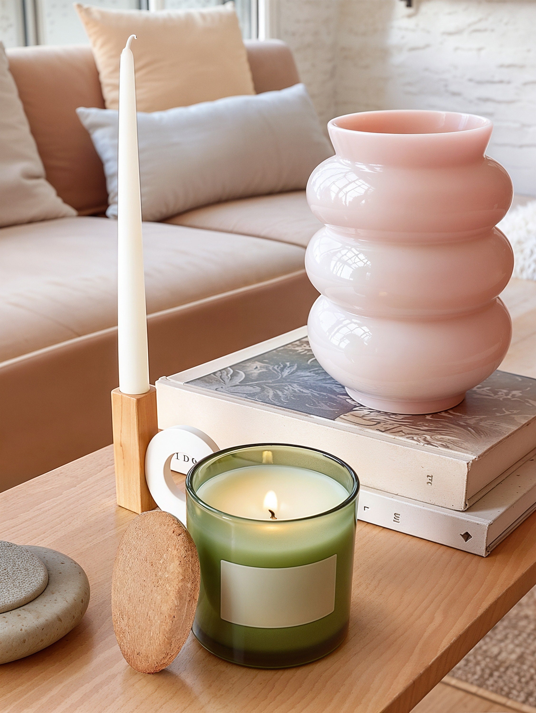 Aroma Glass Jar Candle