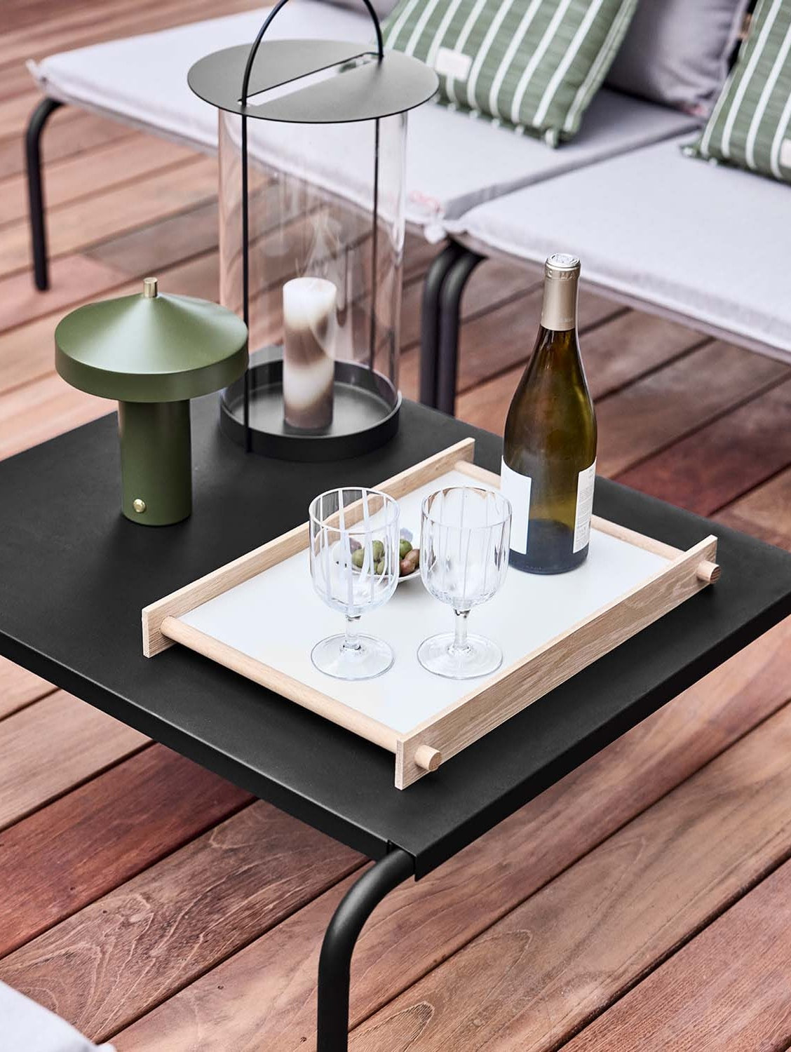 Glass Lantern Holder 5