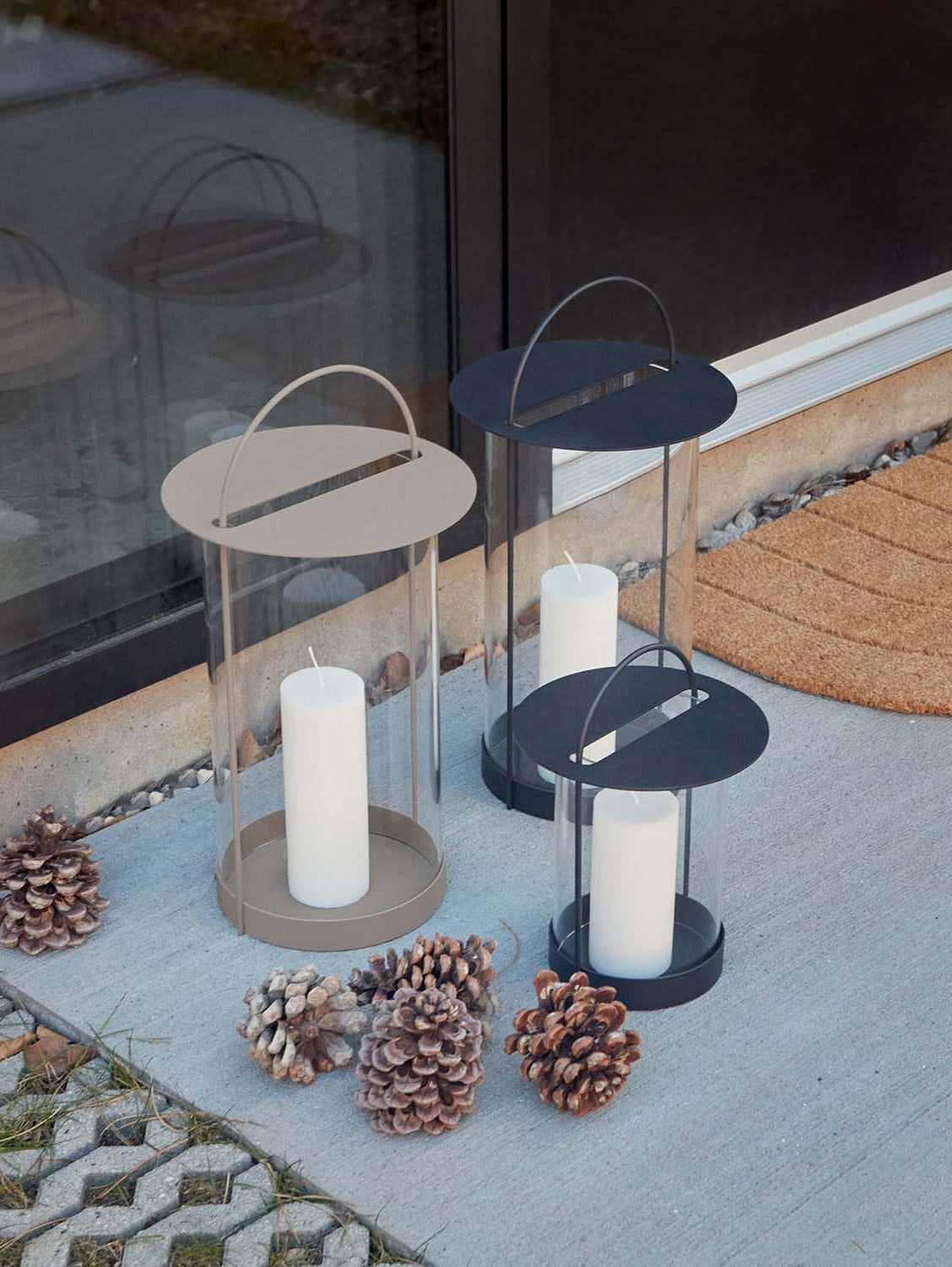 Glass Lantern Holder 7