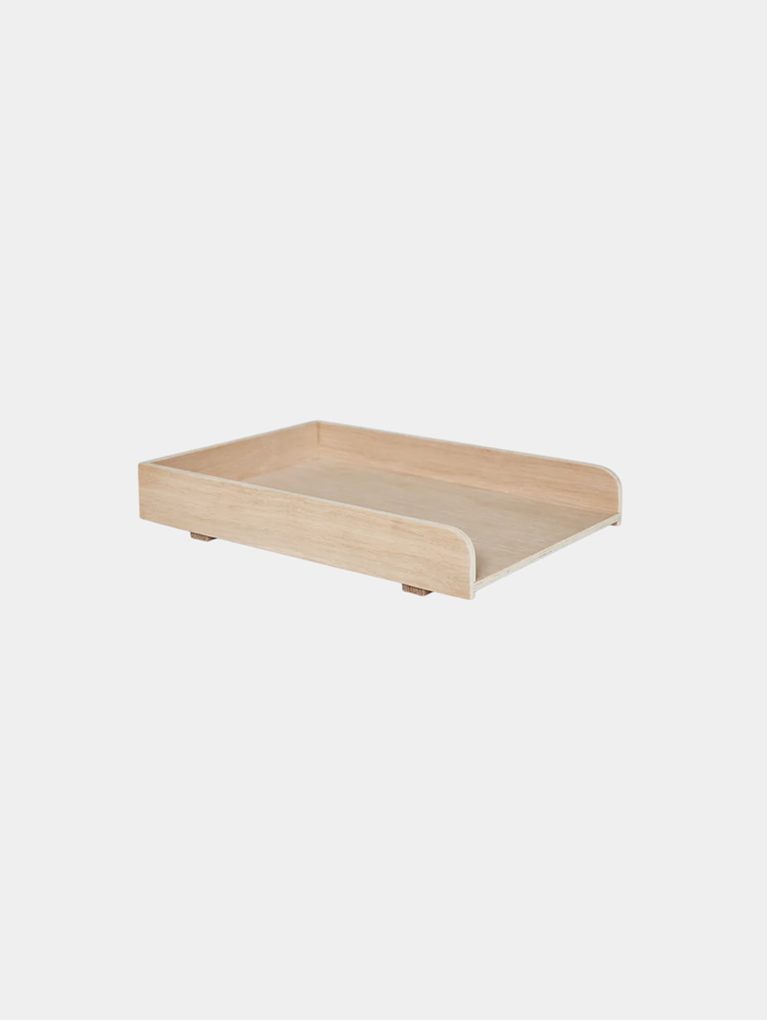 Wooden Tray Organizer