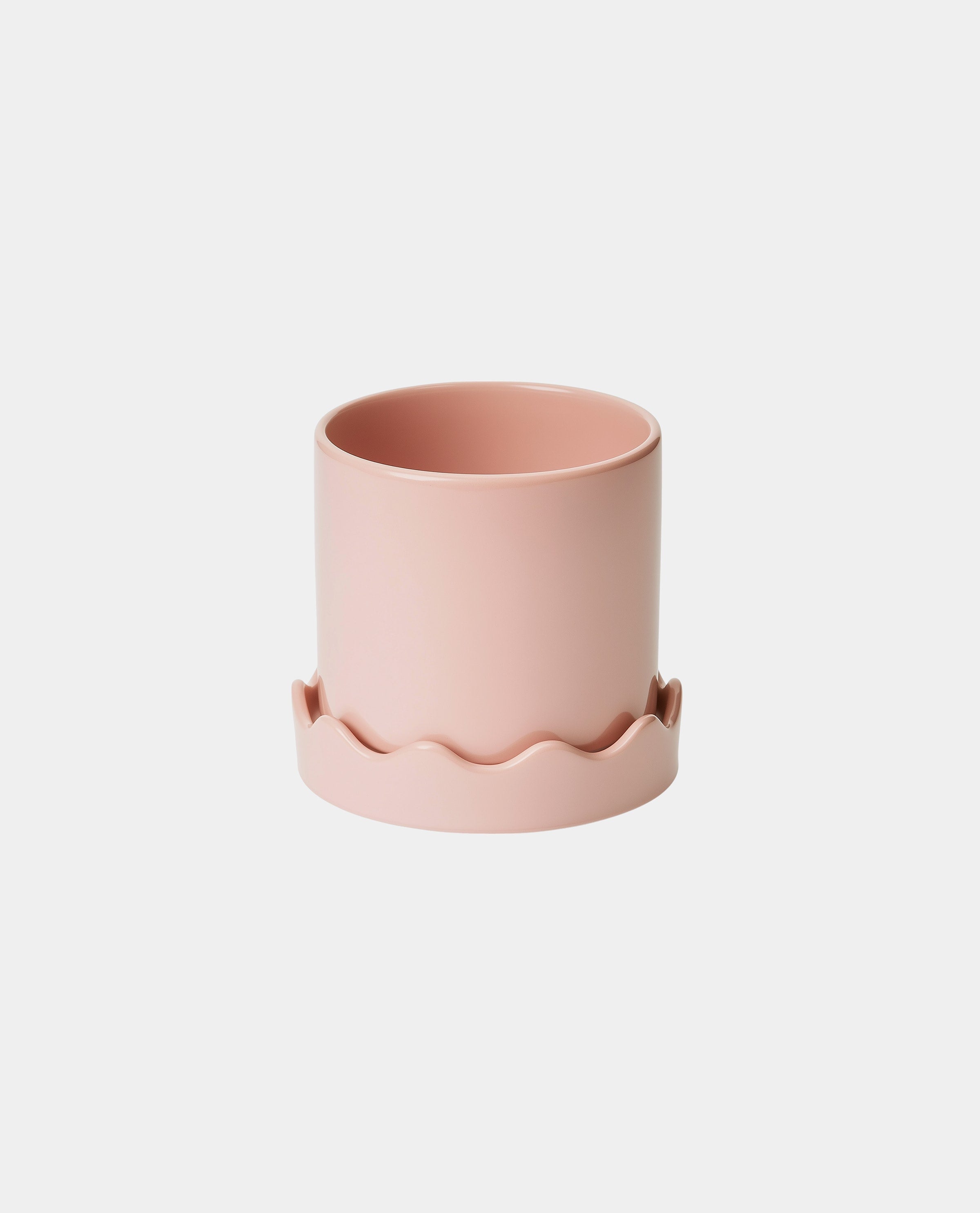 Wavy Rim Pot