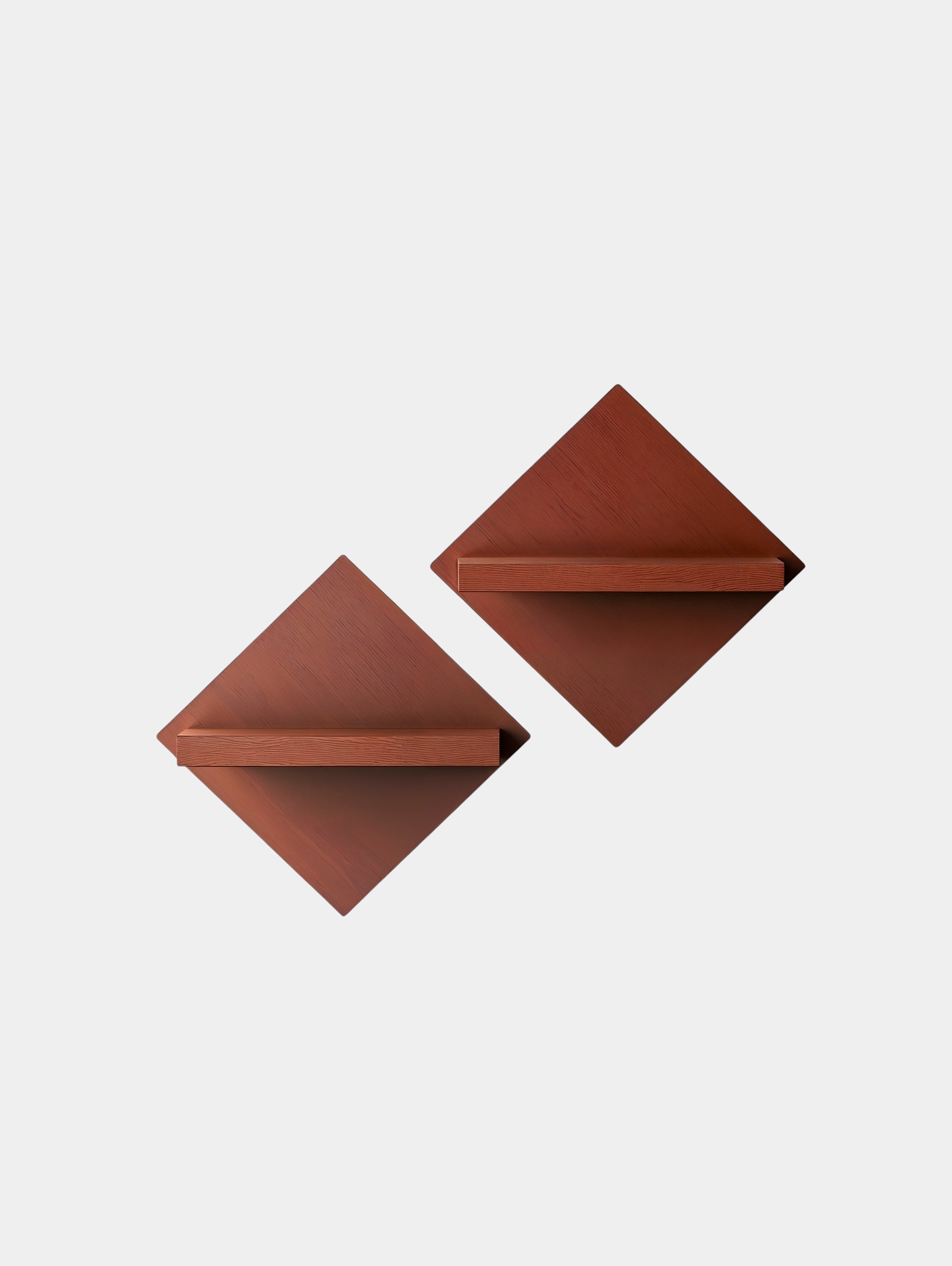 Geometric Wall Shelf Duo 3