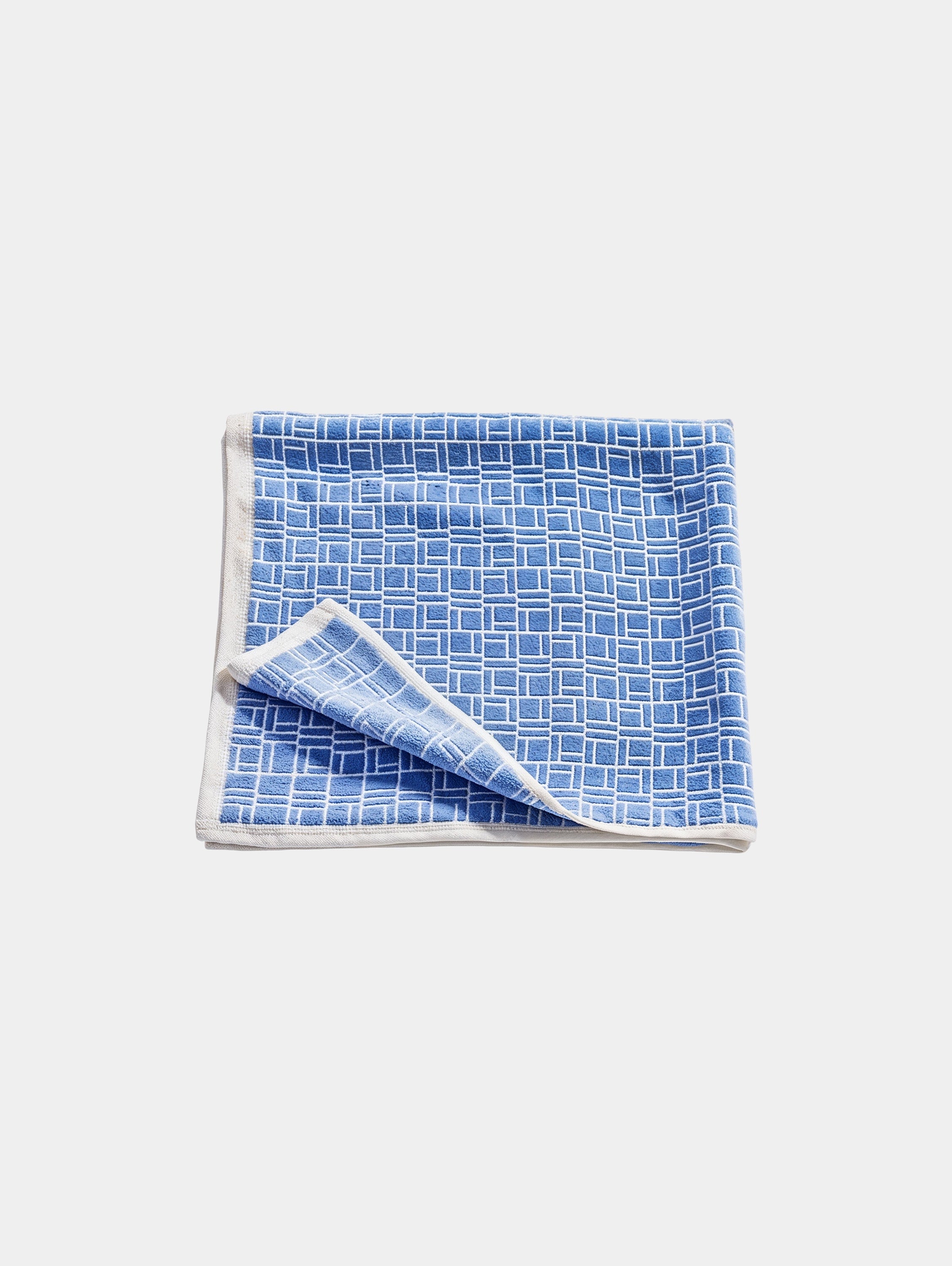 Grid Pattern Towel