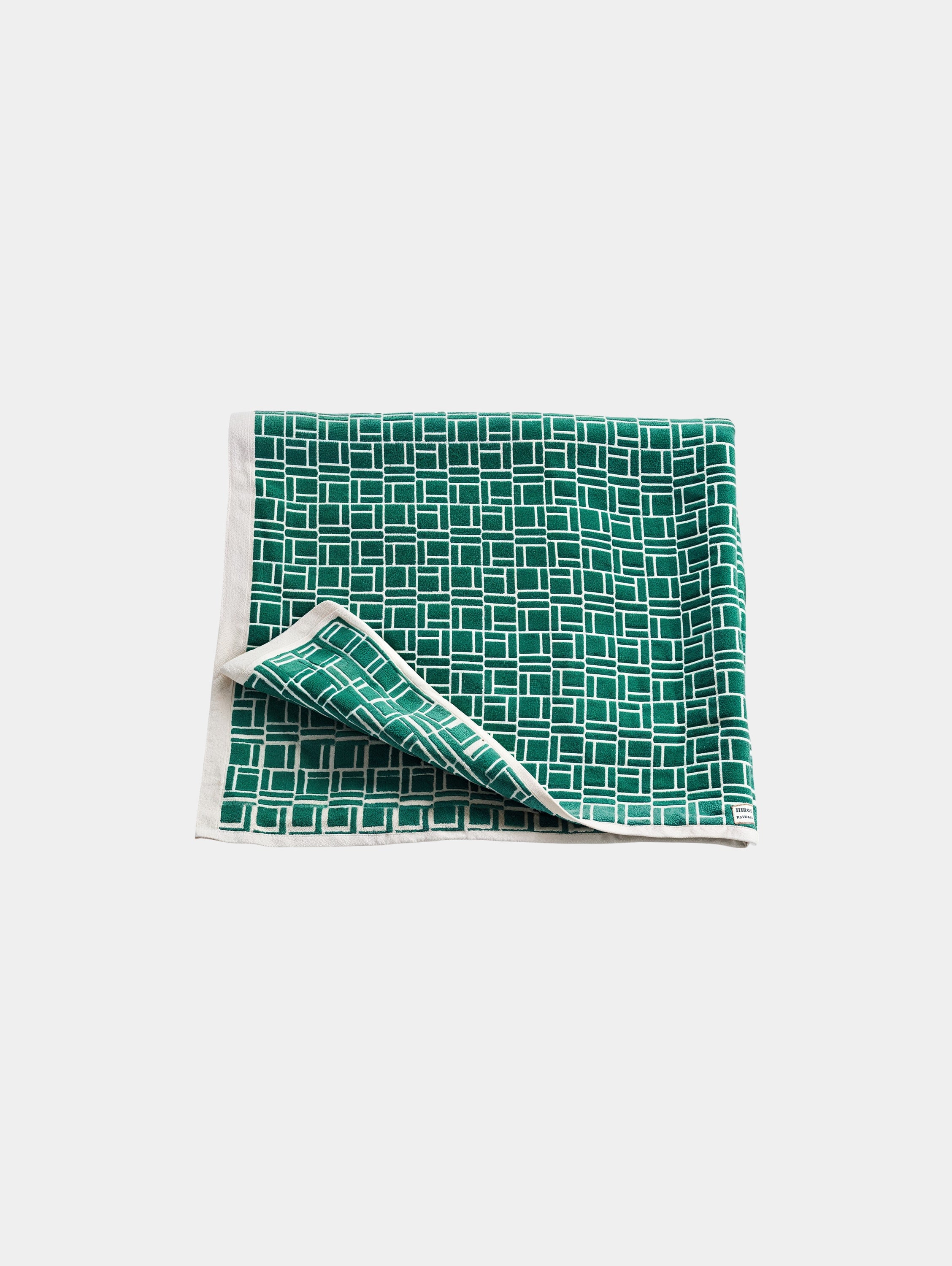 Grid Pattern Towel