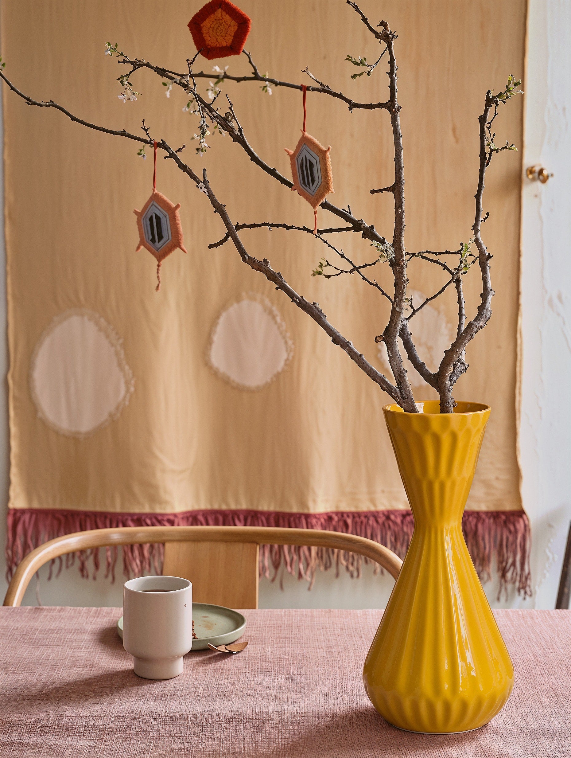 Facet Hourglass Vase
