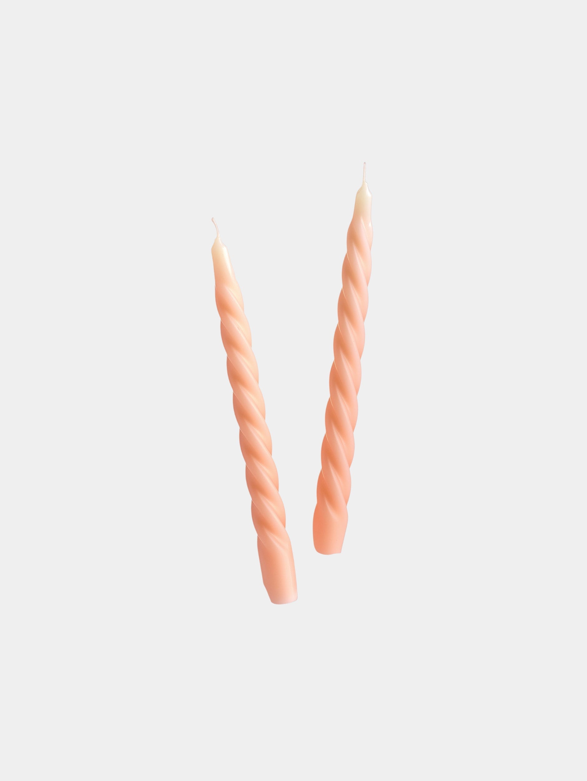 Twist Taper Candle Pair 3