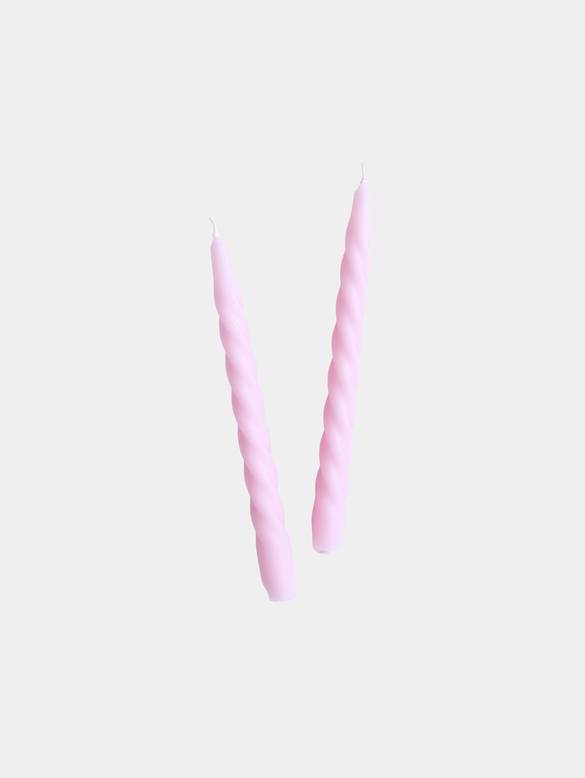 Twist Taper Candle Pair 4