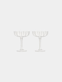 Clear Ribbed Coupes
